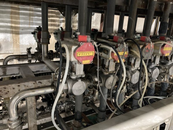 Ferrule DN25 3 way T port DIRECT MOUNTING for ferrule clamp Pneumatic Actuator RATDA52 