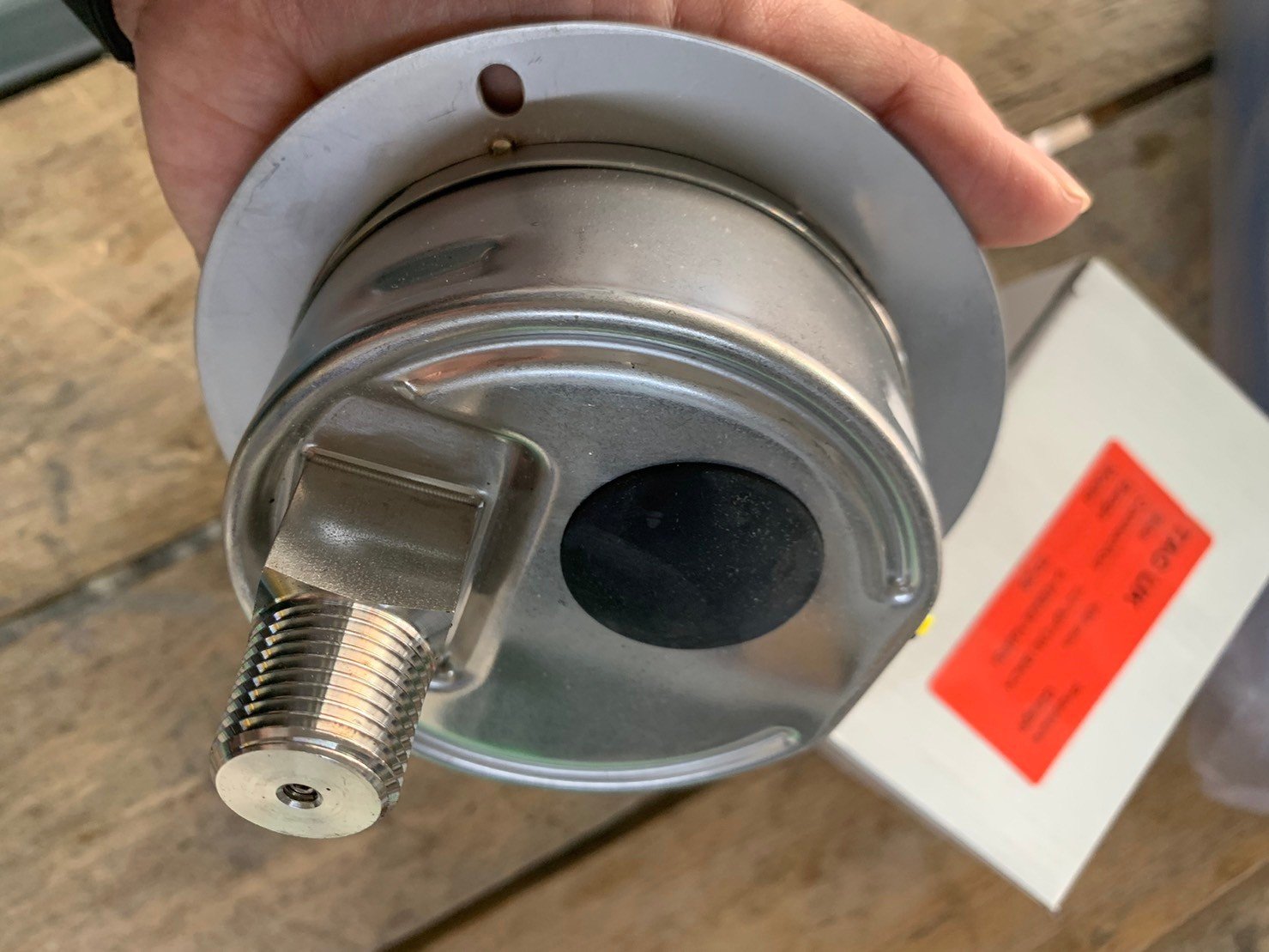 เกจวัดความดัน TAG ย่านวัด 0-10Bar (0-140psi)