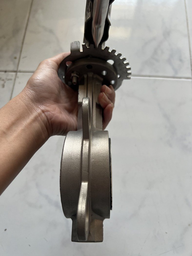 DN50 Butterfly Valve wafer type stainless 316