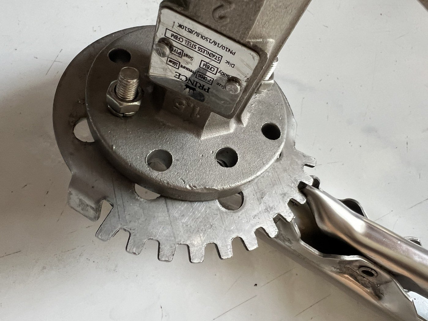 DN50 Butterfly Valve wafer type stainless 316