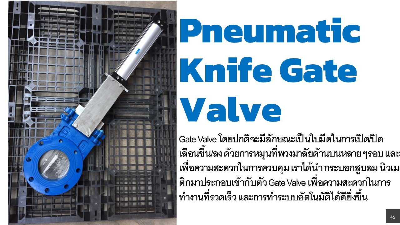 What Is A Pneumatic Knife Gate Valve?