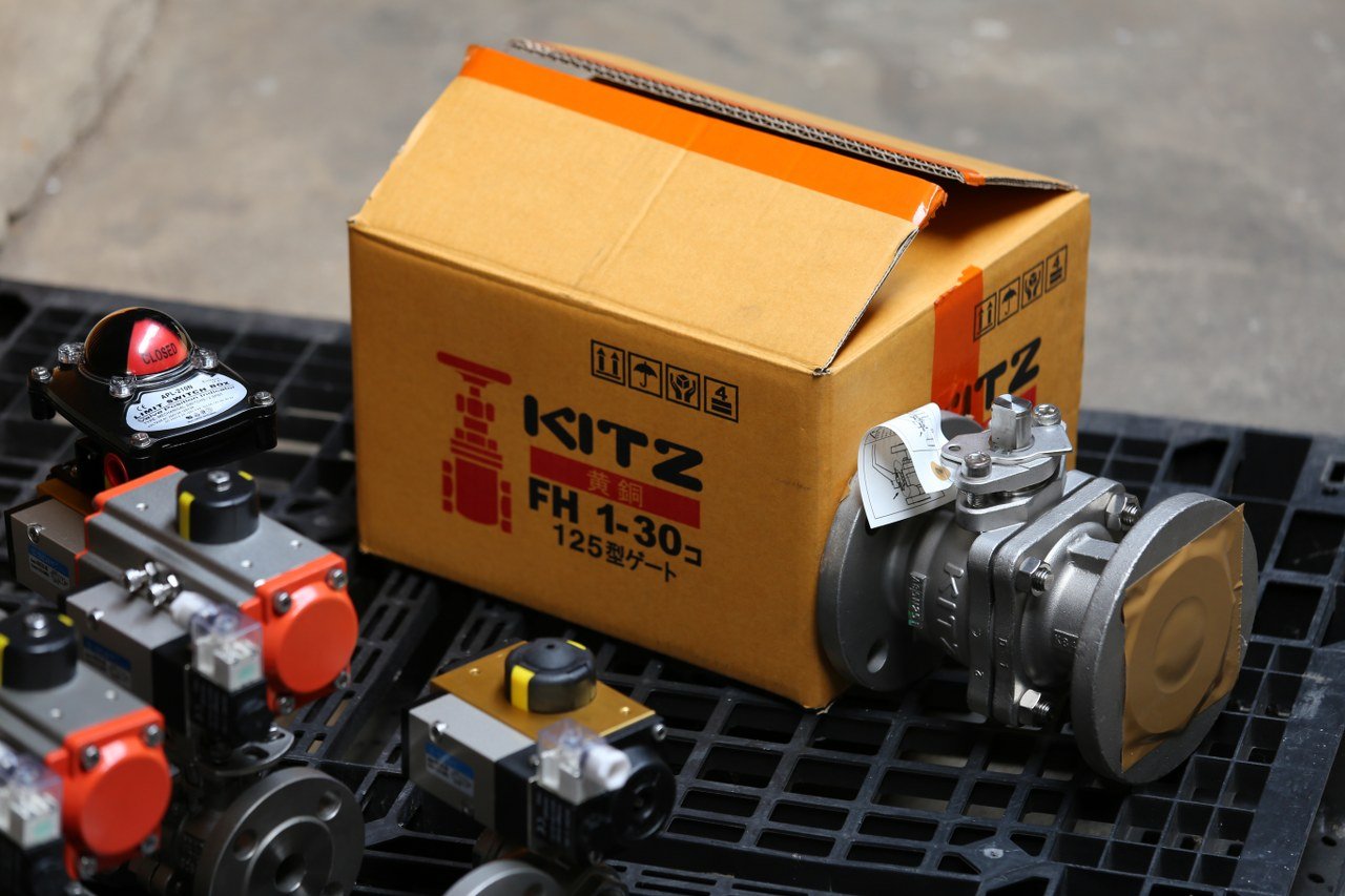 บอลวาล์ว คิตาซาว่า และ หัวขับประกอบวาล์วแบบต่างๆ บอลวาล์ว คิตาซาว่า และ หัวขับประกอบวาล์วแบบต่างๆ