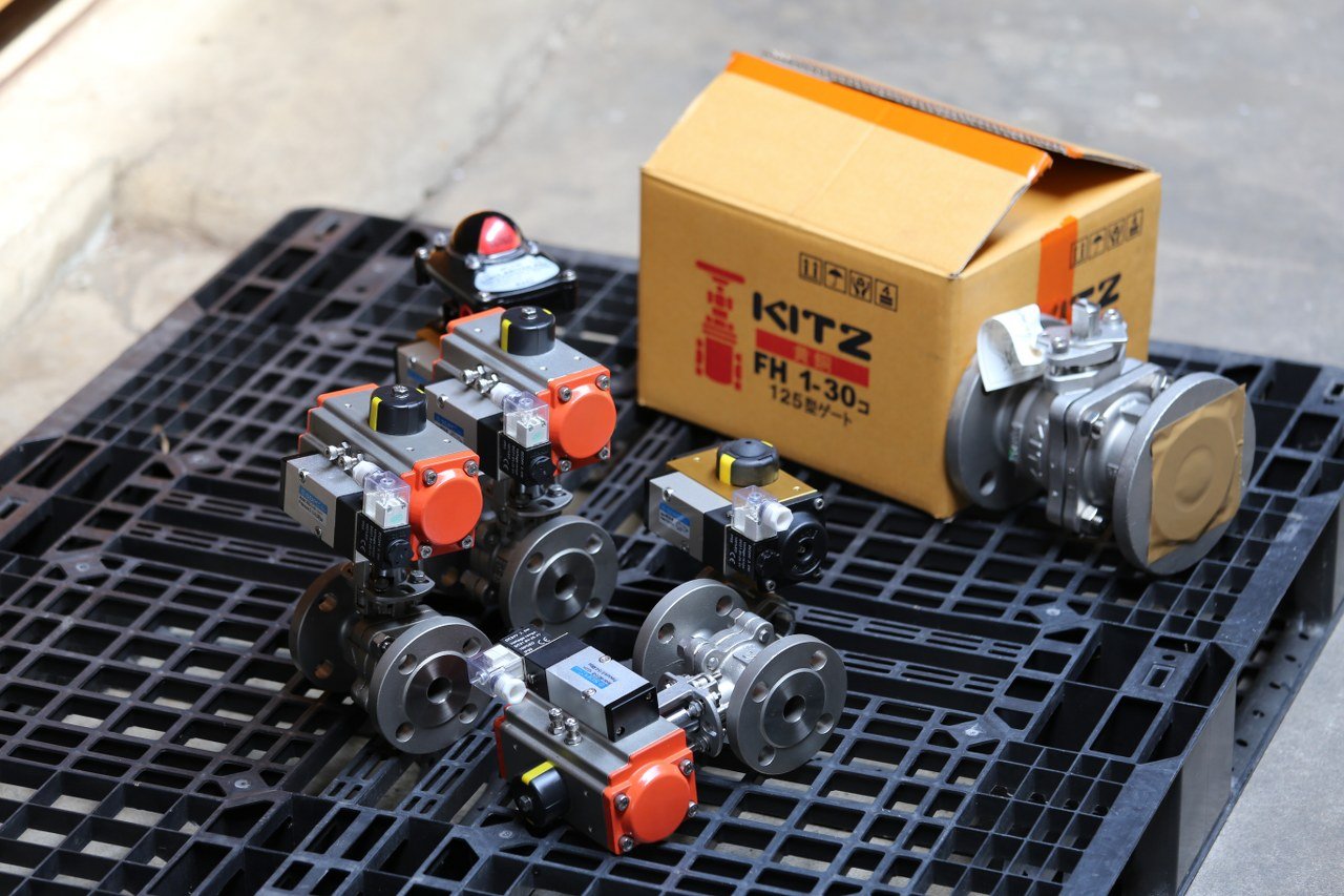 บอลวาล์ว คิตาซาว่า และ หัวขับประกอบวาล์วแบบต่างๆ บอลวาล์ว คิตาซาว่า และ หัวขับประกอบวาล์วแบบต่างๆ