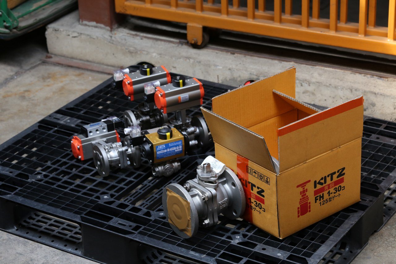 บอลวาล์ว คิตาซาว่า และ หัวขับประกอบวาล์วแบบต่างๆ บอลวาล์ว คิตาซาว่า และ หัวขับประกอบวาล์วแบบต่างๆ