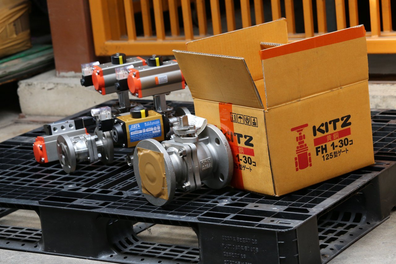 บอลวาล์ว คิตาซาว่า และ หัวขับประกอบวาล์วแบบต่างๆ บอลวาล์ว คิตาซาว่า และ หัวขับประกอบวาล์วแบบต่างๆ