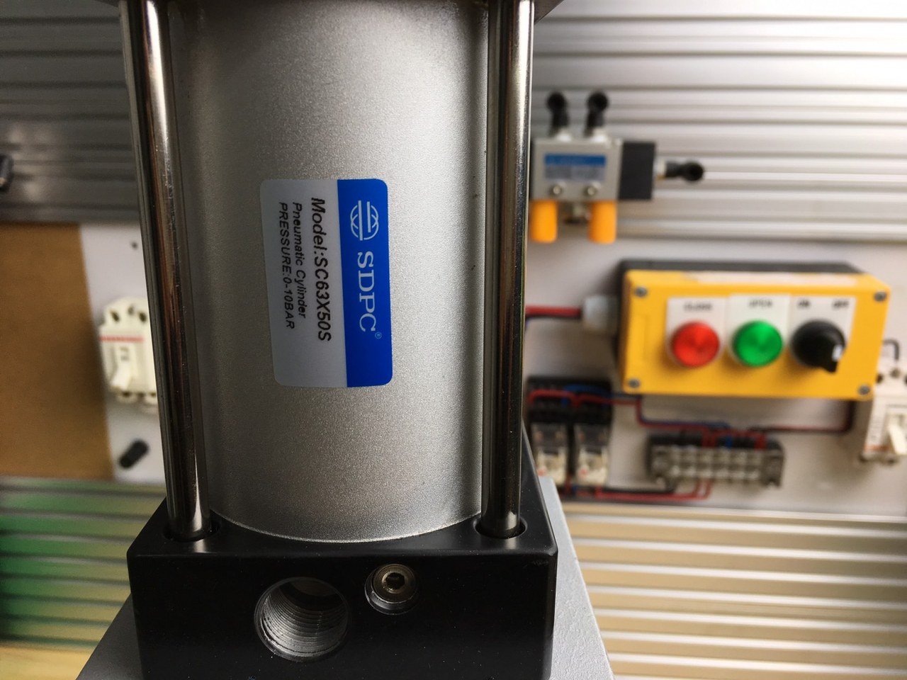 Pneumatic cylinder SC63x50 for Globe valve Pneumatic cylinder SC63x50 for Globe valve