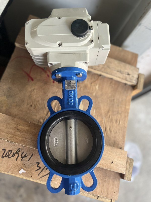 4" DN100 Butterfly Valve มอเตอร์วาล์วไฟฟ้า (Motor valve) AKK10 