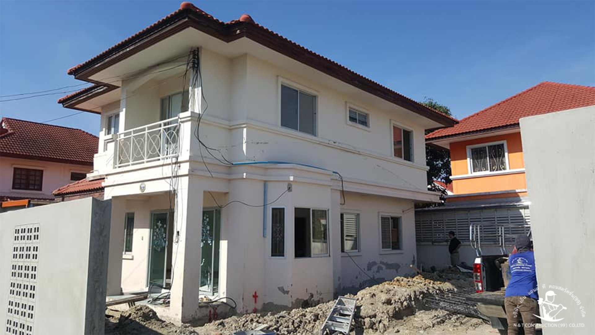 กดเข็ม Micropile เสริมรากฐาน + ดีดปรับระดับบ้านทรุด  อำเภอบางบ่อหมู่บ้านเพิ่มสุขกัลปพฤก  กดเข็ม Micropile เสริมรากฐาน + ดีดปรับระดับบ้านทรุด  อำเภอบางบ่อหมู่บ้านเพิ่มสุขกัลปพฤก