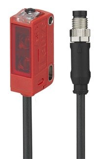 Distance diffuse sensor with background suppression - qforce