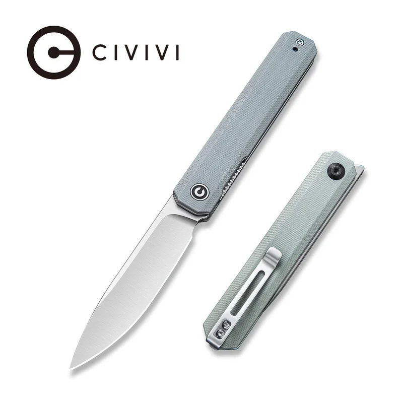 CIVIVI Exarch Front Flipper Knife G10 Handle (3.22" D2 Blade) C2003A