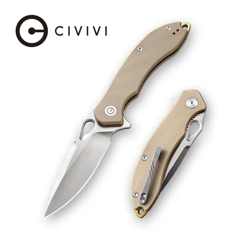 CIVIVI Aquila Flipper Knife G10 Handle (3.45" VG-10 Blade) C805D