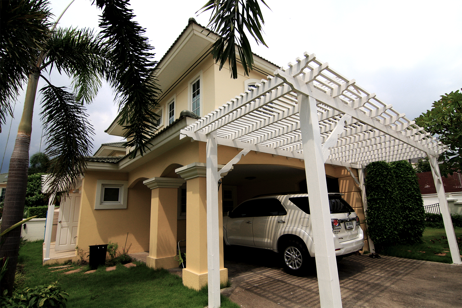 ซุ้มระแนงไม้ ซุ้มระแนงไม้