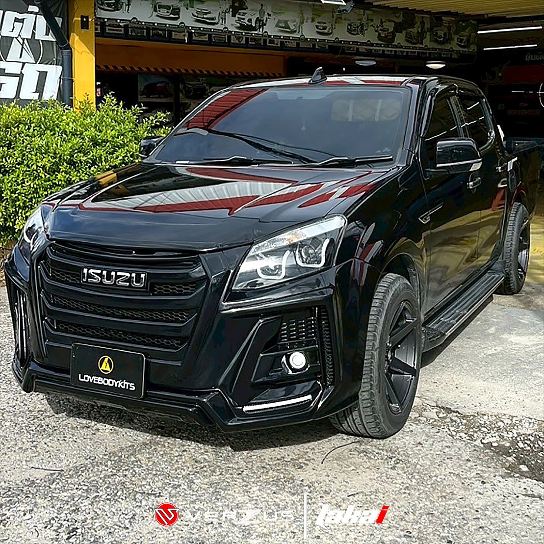 DMAX 2012-2015 TAKAi FRONT BUMPER