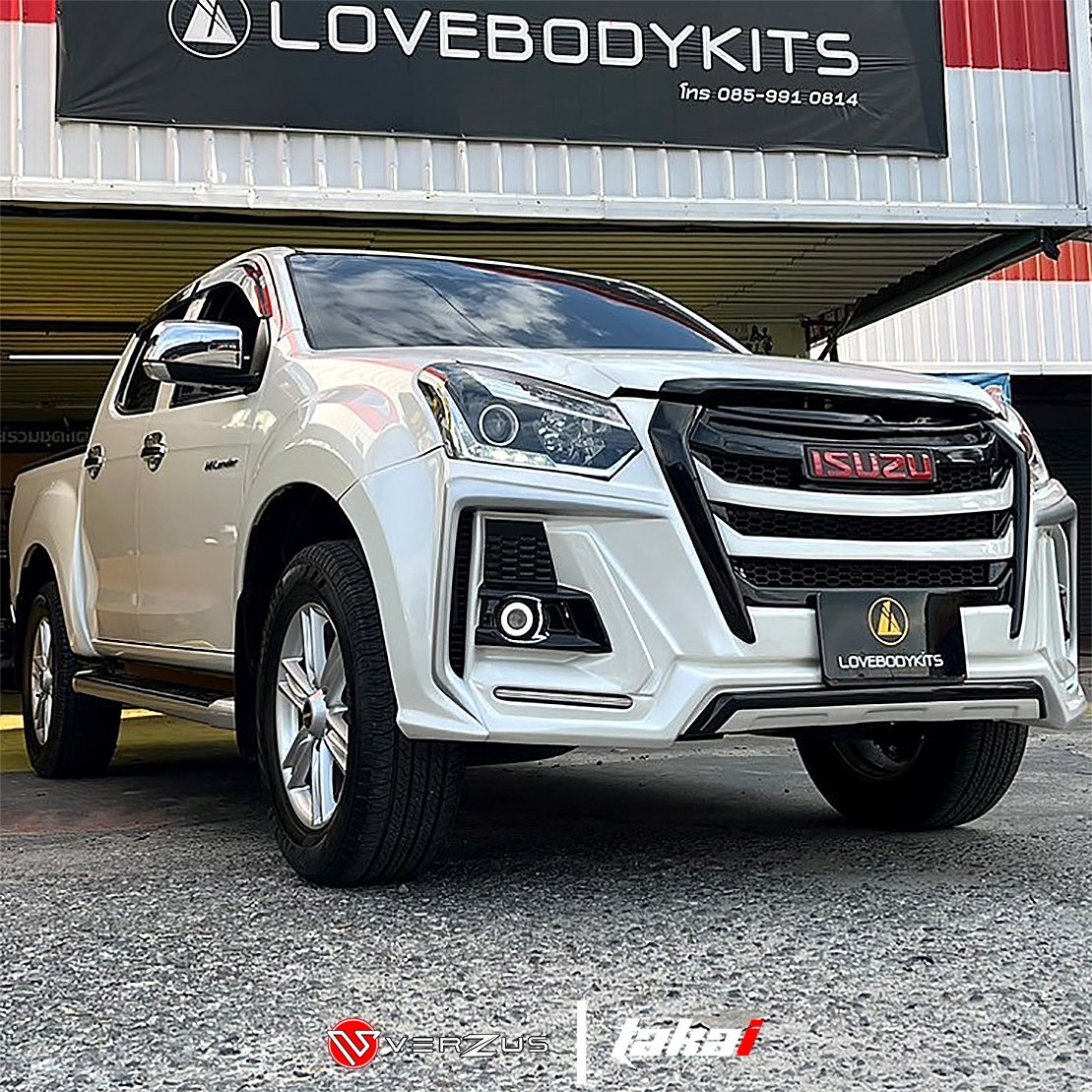 DMAX 2016-2019 TAKAi FRONT BUMPER