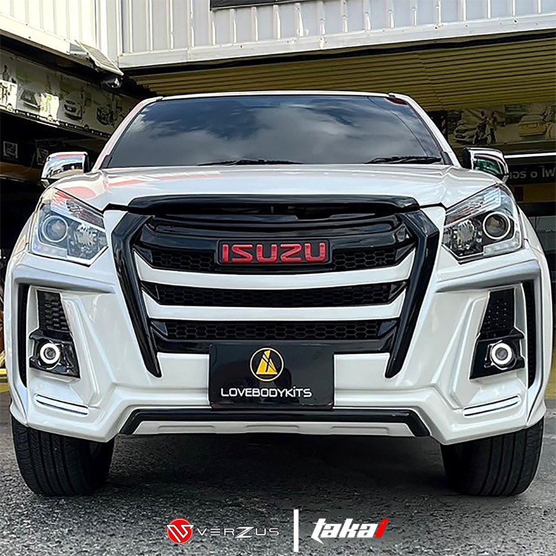 DMAX 2016-2019 TAKAi FRONT BUMPER