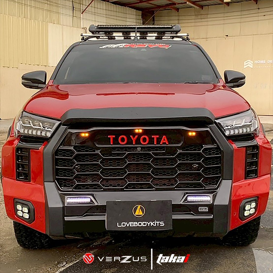 TUNDRA FRONT BUMPER REVO 2020-2023