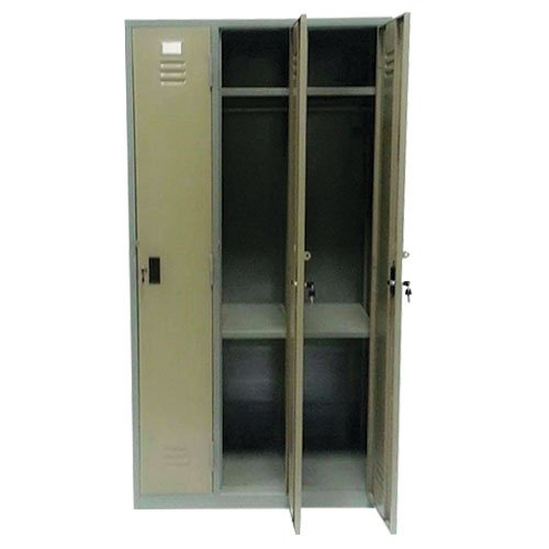 Locker Lk ตู้ล็อคเกอร์ 3 ช่อง มีกุญแจล็อค LUXE รุ่น LK-003X