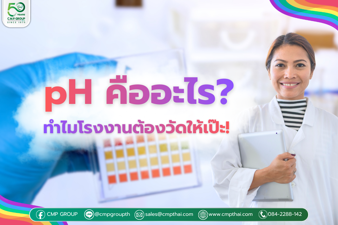 พื้นฐานการวัดค่า pH ในอุตสาหกรรม: เรื่อง "จิ๋ว" ที่ส่งผล "ใหญ่" ต่อไลน์ผลิต 