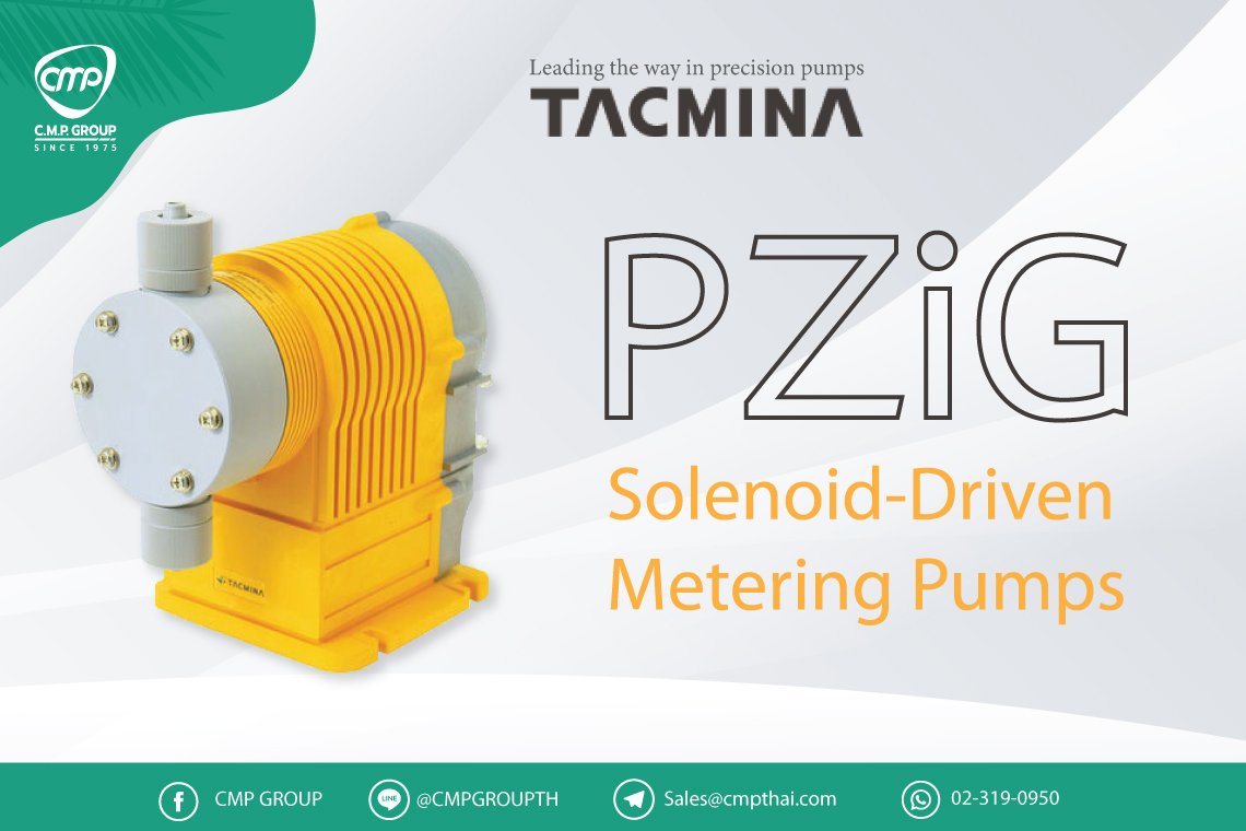 PZiG Solenoid-Driven Metering Pumps PZiG Solenoid-Driven Metering Pumps