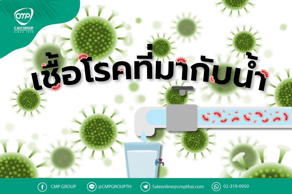 เชื้อโรคที่มากับน้ำ เชื้อโรคที่มากับน้ำ