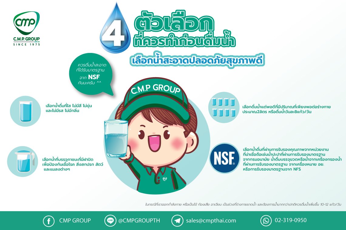4 ข้อสำคัญในการเลือกดื่มน้ำ 4 ข้อสำคัญในการเลือกดื่มน้ำ