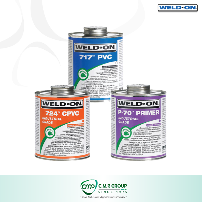 WELD-ON Solvent Cement, Primers for PVC, CPVC