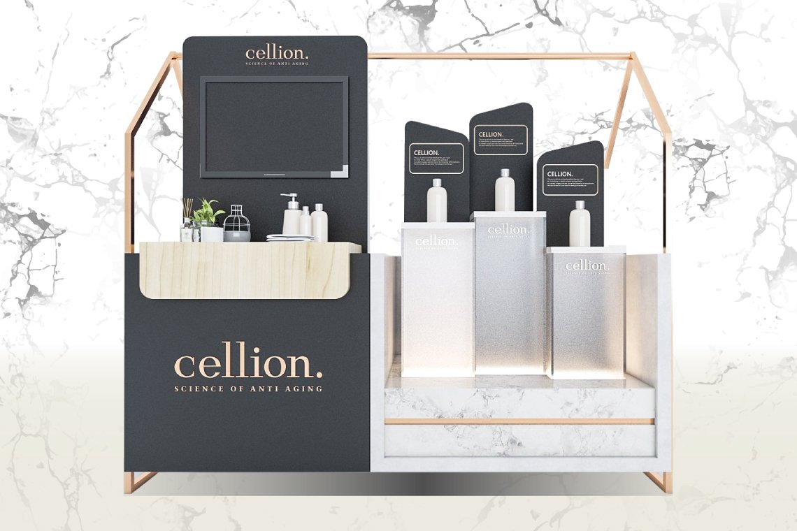 Cellion Counter Display Cellion Counter Display