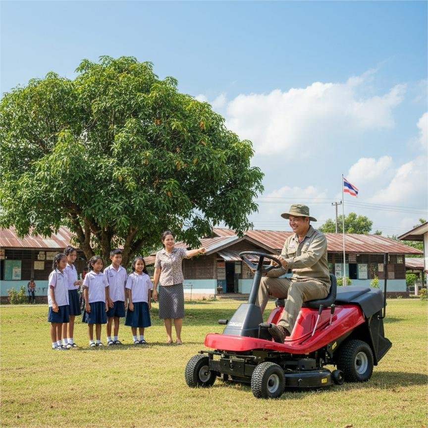รถตัดหญ้านั่งขับ 