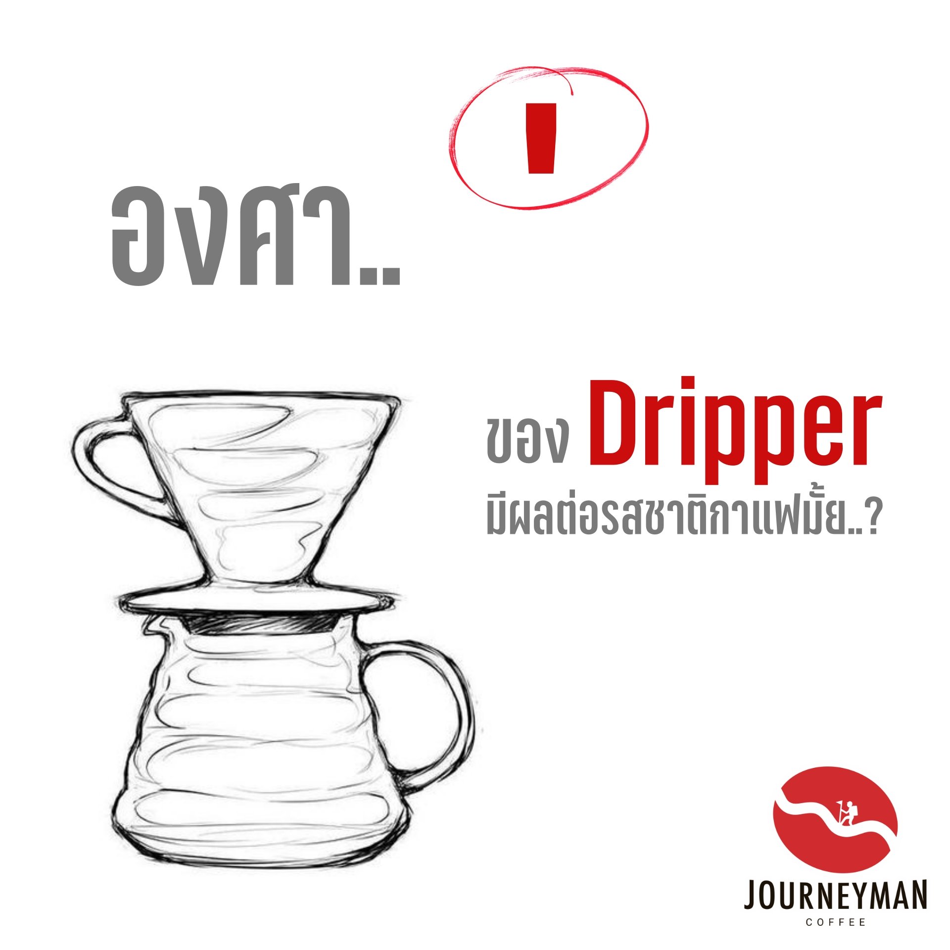 องศาของ Dripper มีผลต่อรสชาติกาแฟไหม ?