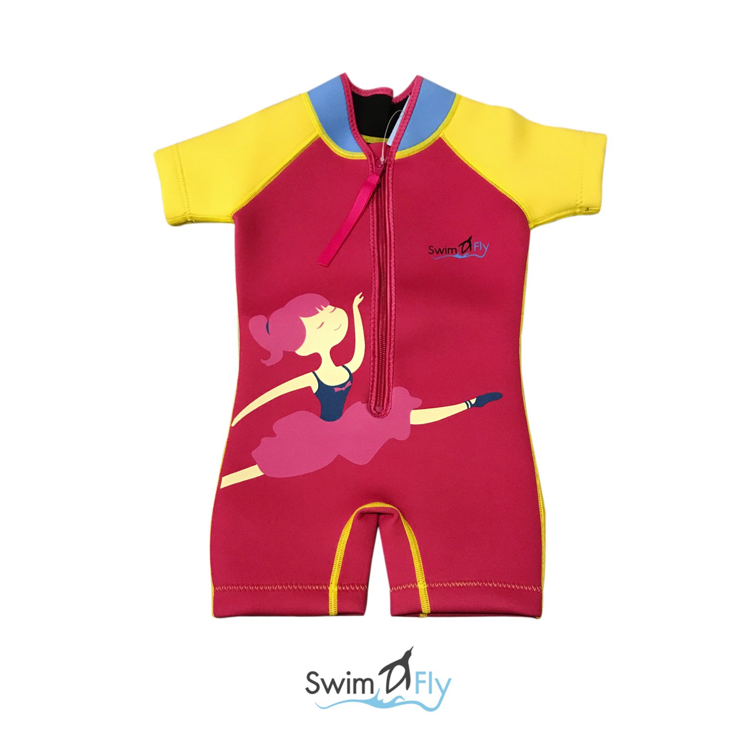 ชุดว่ายน้ำกันหนาว, ชุดว่ายน้ำรักษาอุณหภูมิ Wetsuits Ballet (Girl) SwimFly