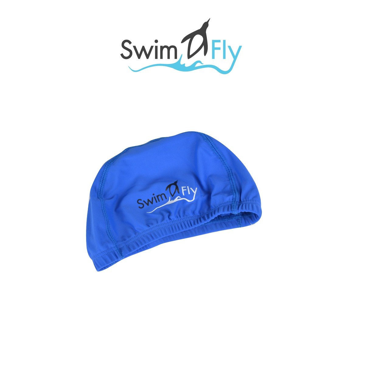 หมวกว่ายน้ำสำหรับเด็ก สีฟ้า