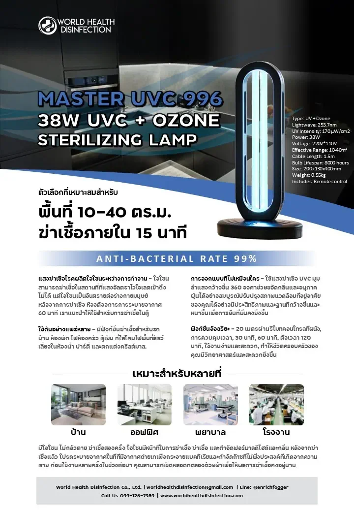 เครื่อง UVC ขนาดเล็ก