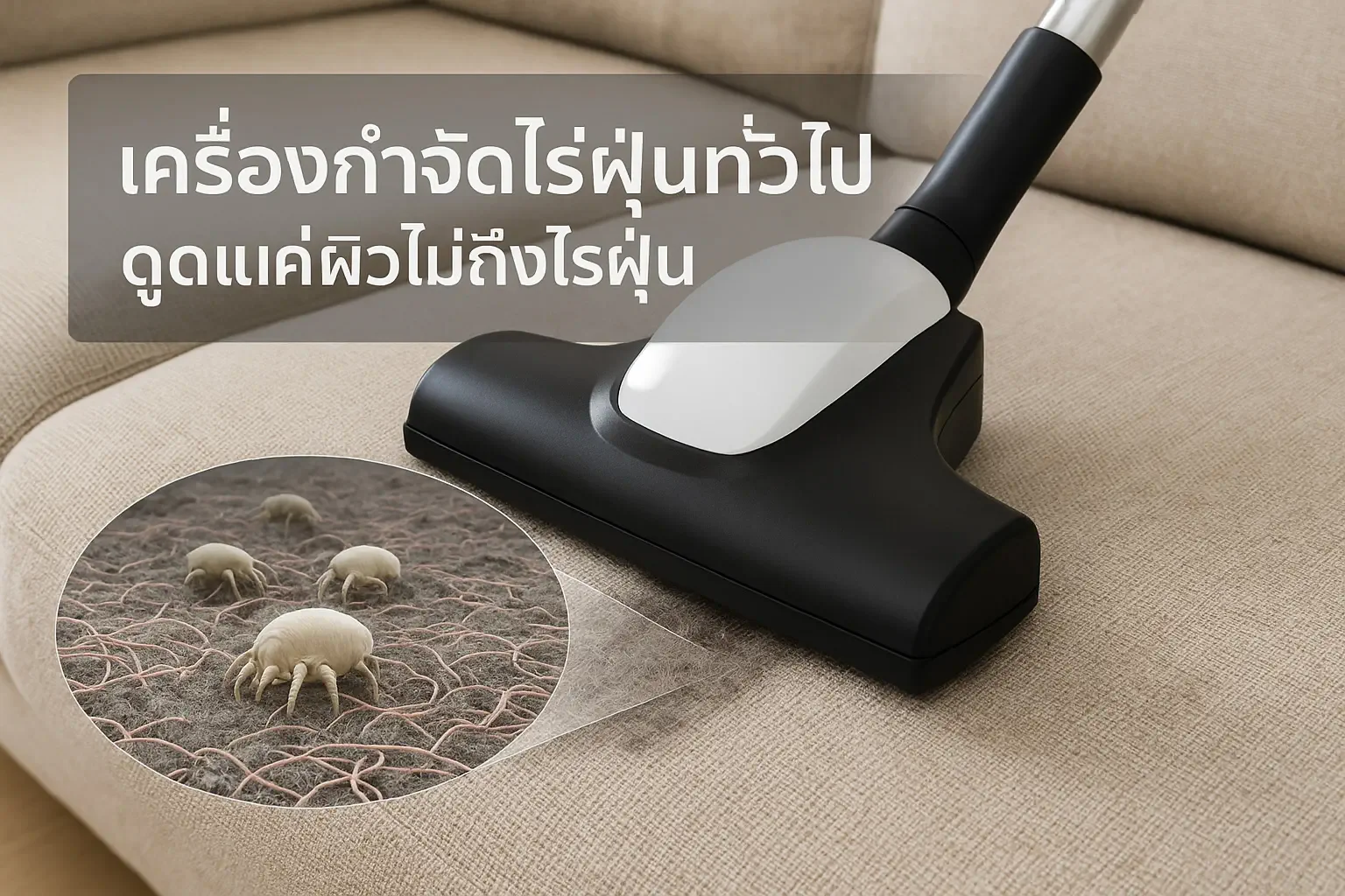 เครื่องดูดไรฝุ่นระบบน้ำ