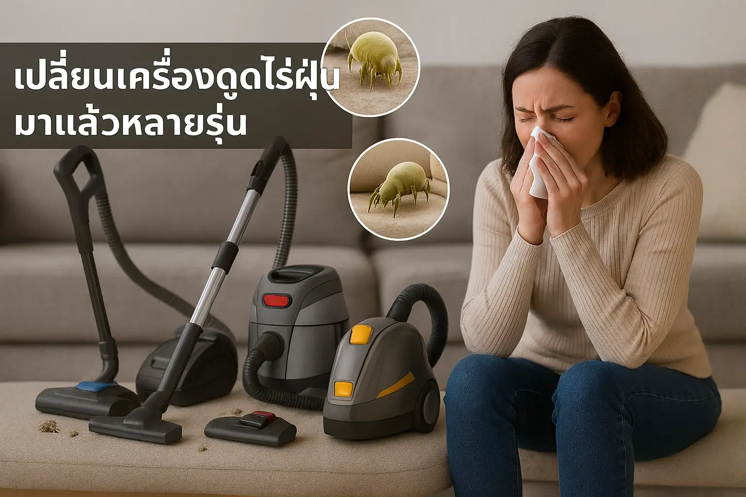 เครื่องดูดไรฝุ่นระบบน้ำ