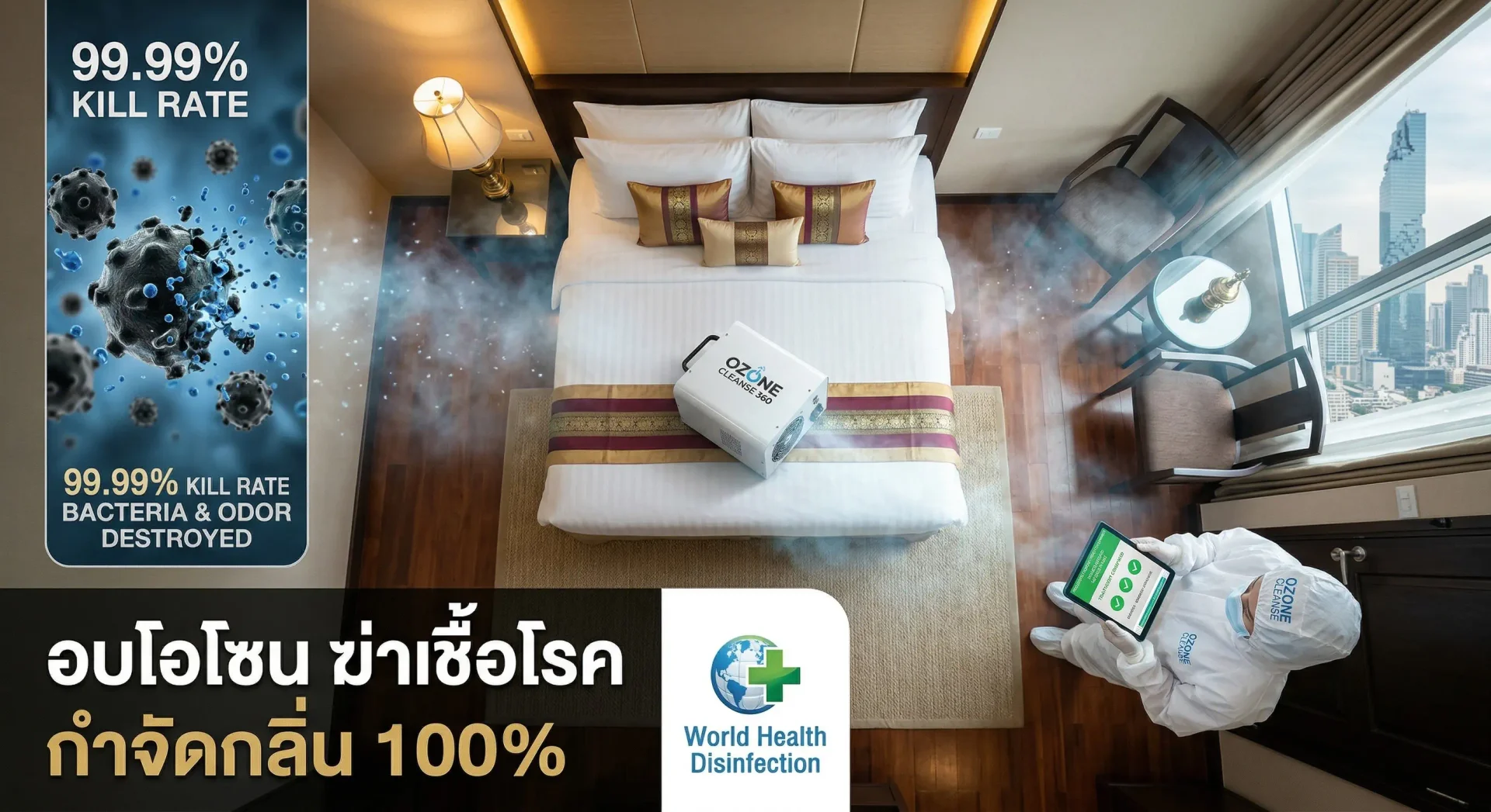 เครื่องโอโซนฆ่าเชื้อ