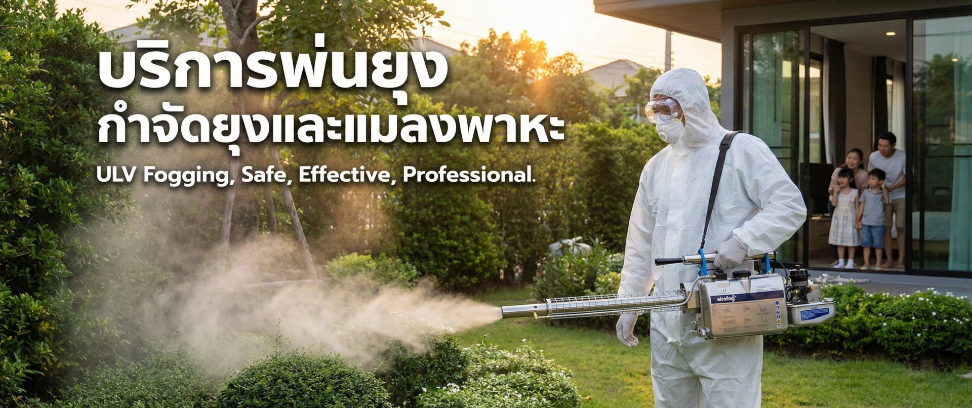 บริการพ่นยุง