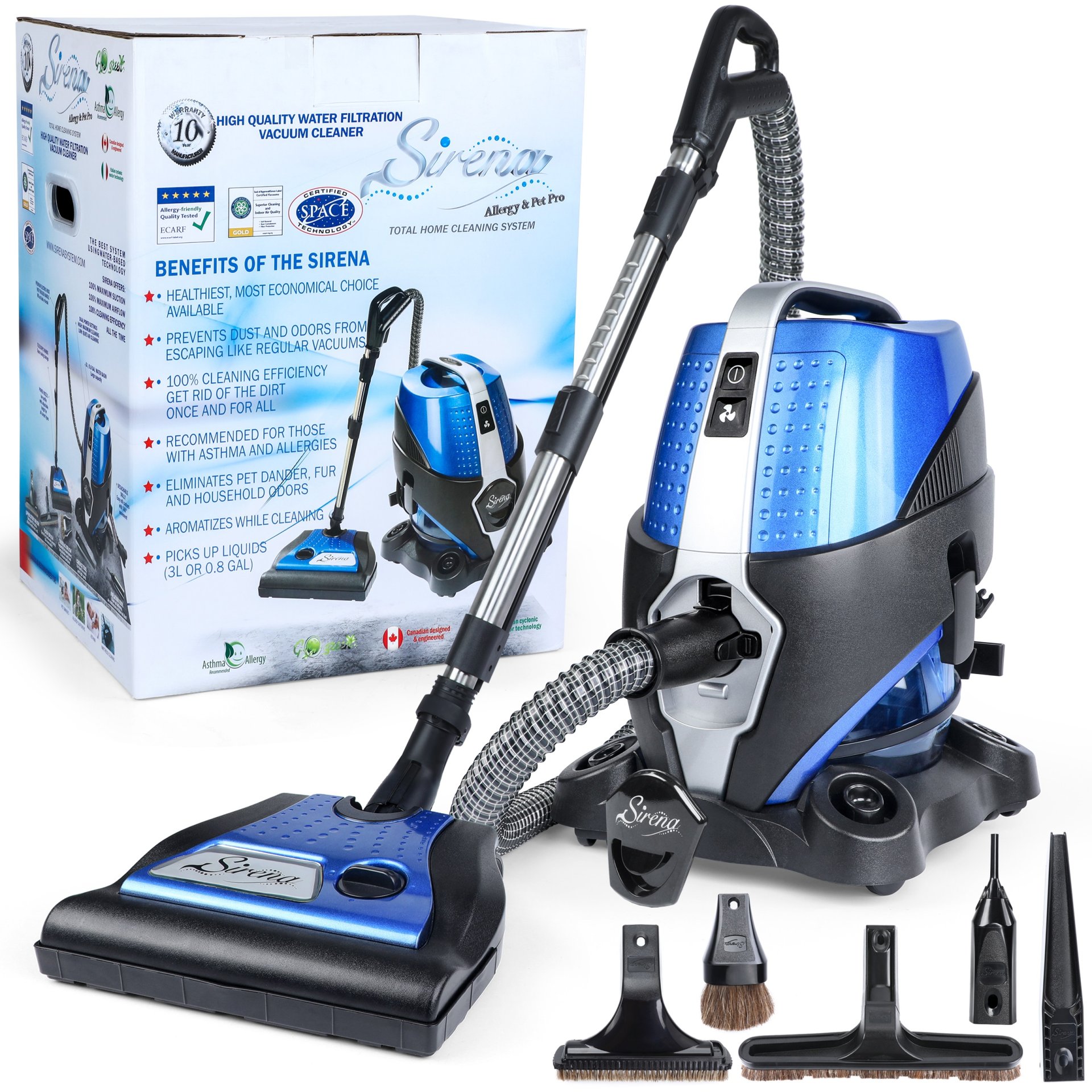 เครื่องกำจัดไรฝุ่น SIRENA SYSTEM