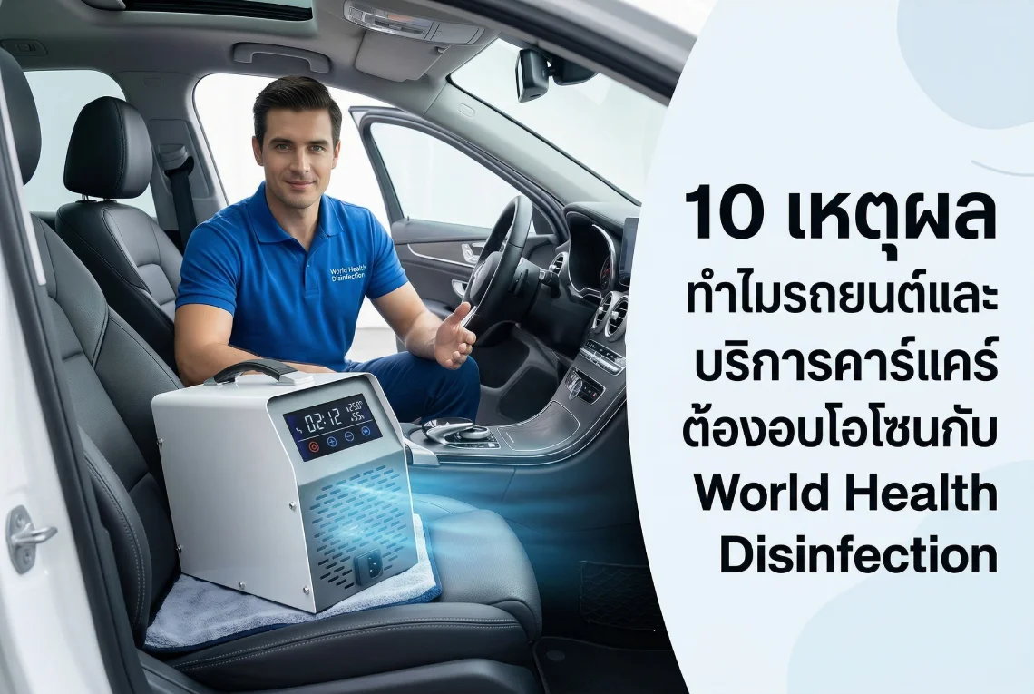 บริการอบโอโซนรถยนต์