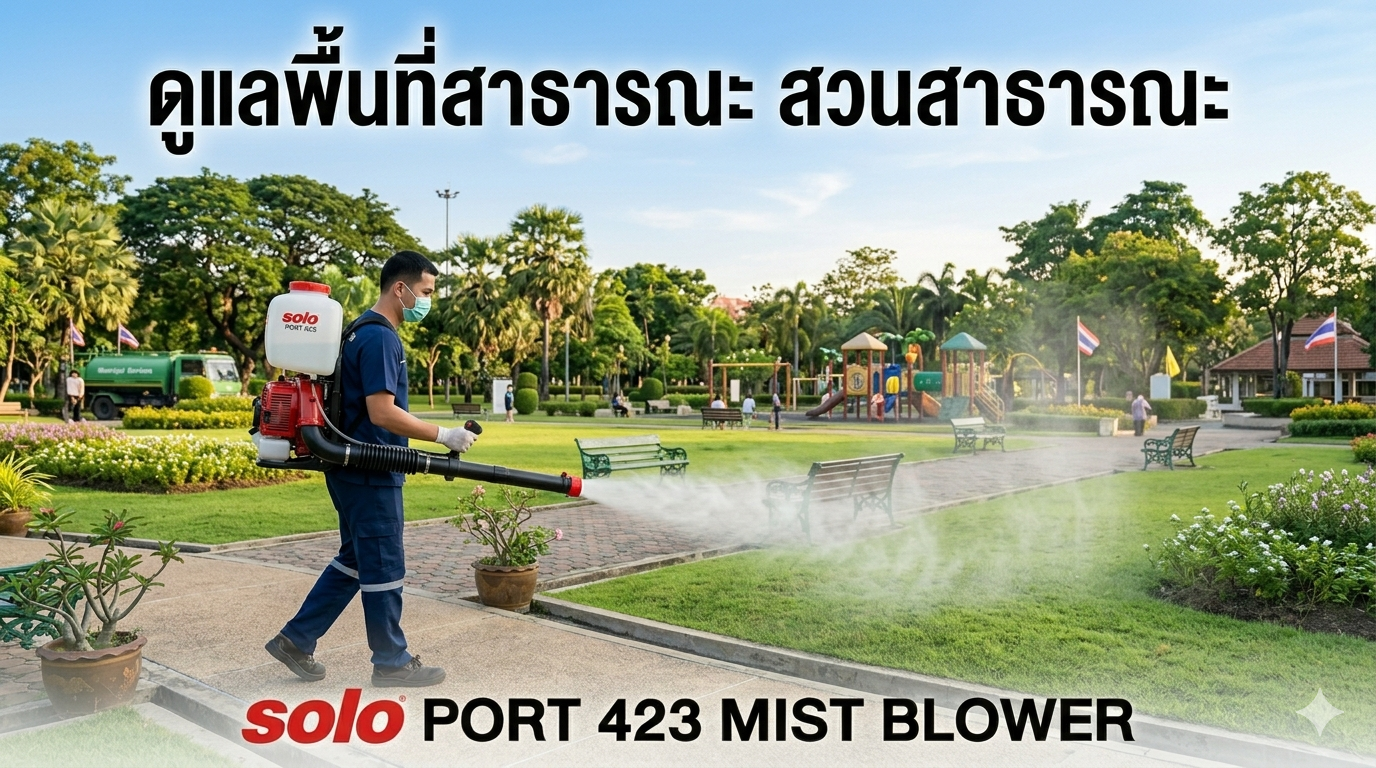 บำรุงรักษา SOLO PORT423  ทำให้ครุภัณฑ์ใช้ 5 ปี+ และ ROI ดีที่สุด
