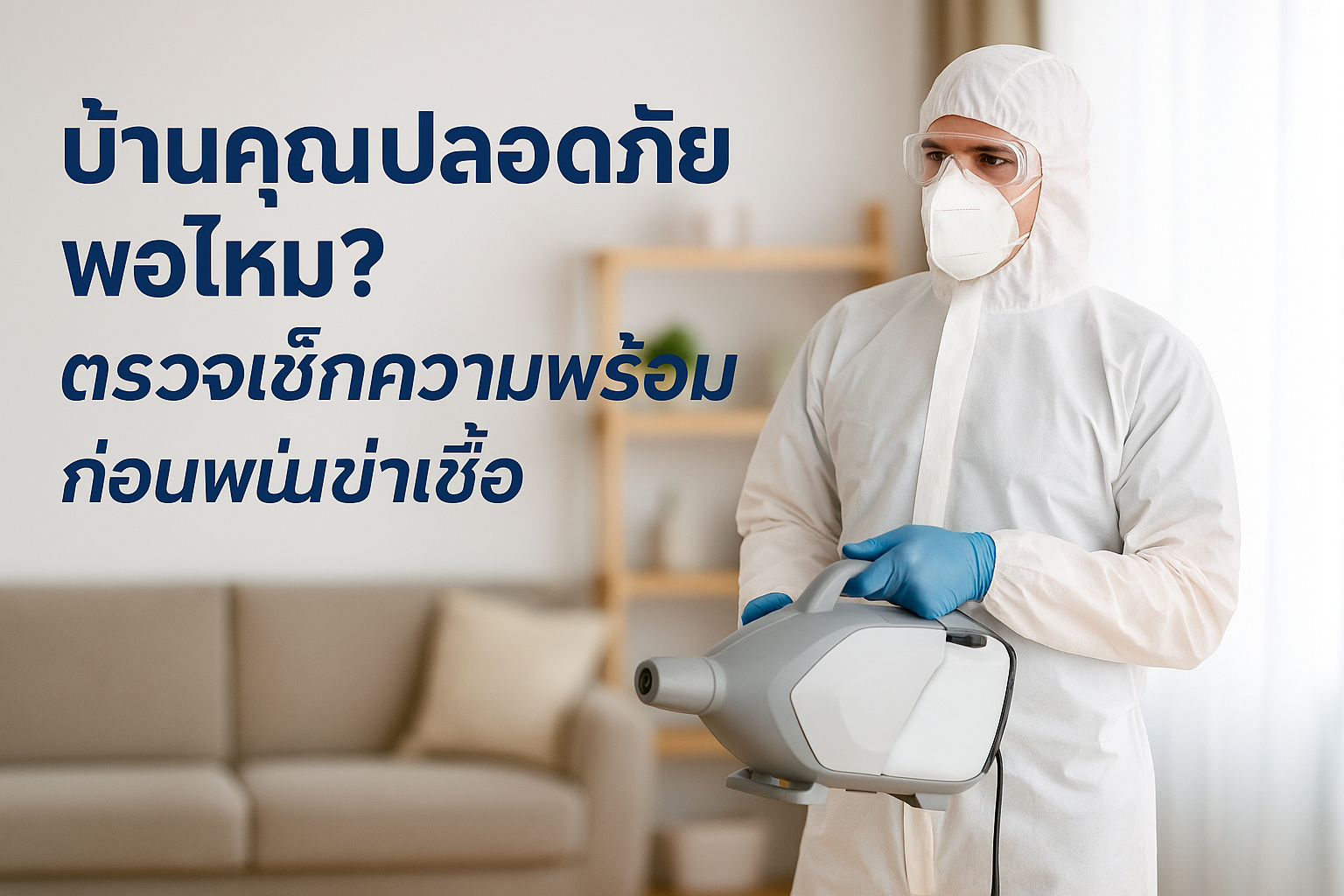 บริการพ่นฆ่าเชื้อบ้าน 