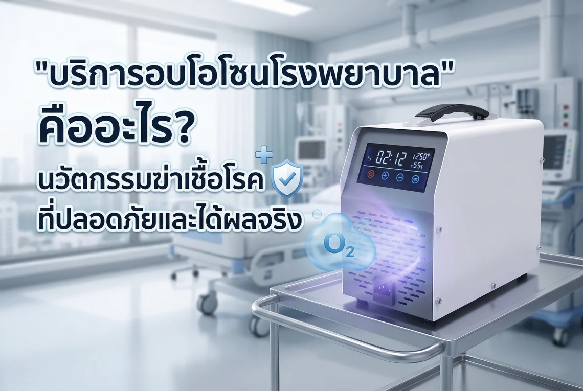 บริการอบโอโซนโรงพยาบาล