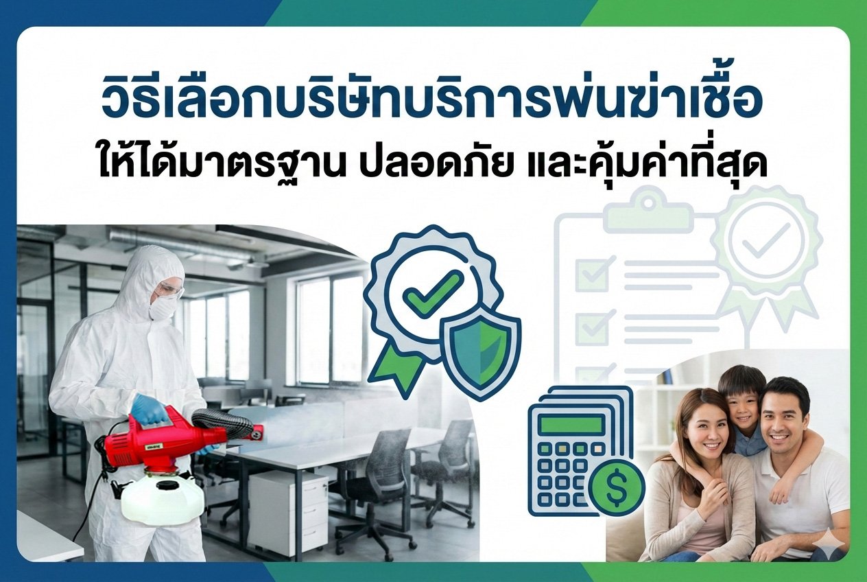 บริการพ่นฆ่าเชื้อ