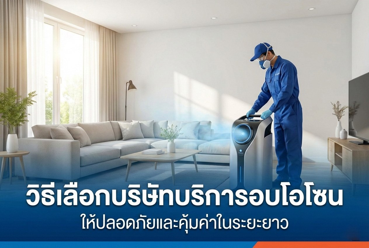  บริการอบโอโซน