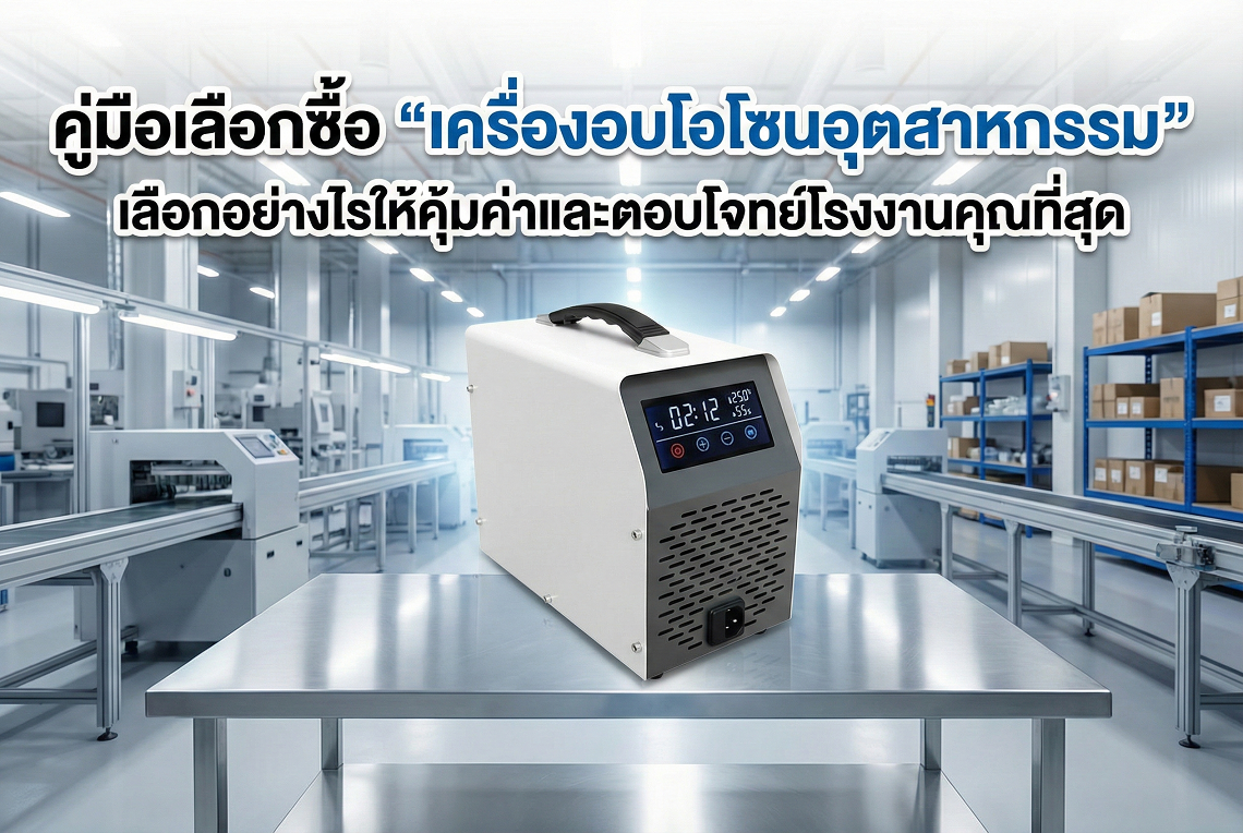 เครื่องอบโอโซนอุตสาหกรรม