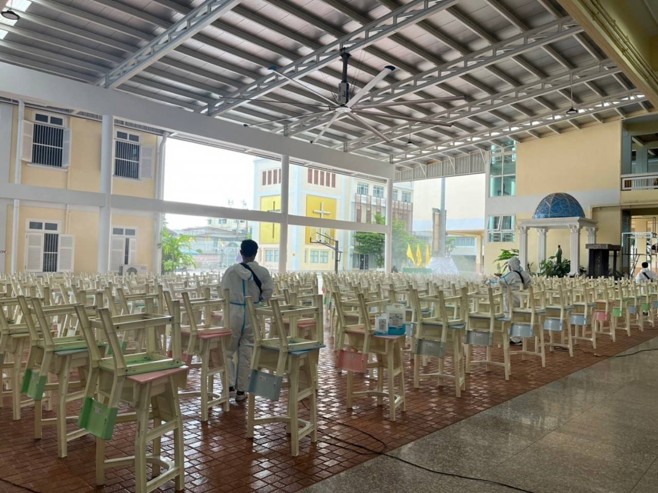 Hospital Clinic Perimeter Mosquito Spray  AIROFOG U260 Protect Patients, Prevent Nosocomial Outbreaks