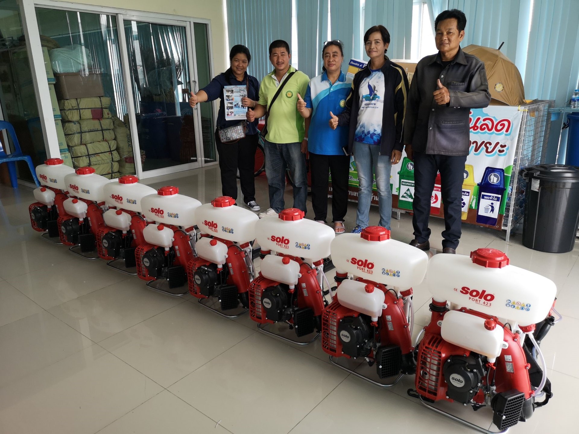 เรือนจำคนแน่นโรคระบาดไว: ทัณฑสถานคุมการติดเชื้อด้วยเครื่องพ่น ULV SOLO PORT423