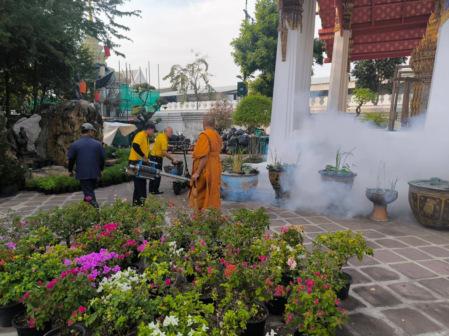 Fogger Pump and Diaphragm Repair: How a Saraburi Temple Fogged Its Whole Community for Seven Months Without Releasing a Single Drop of Chemical