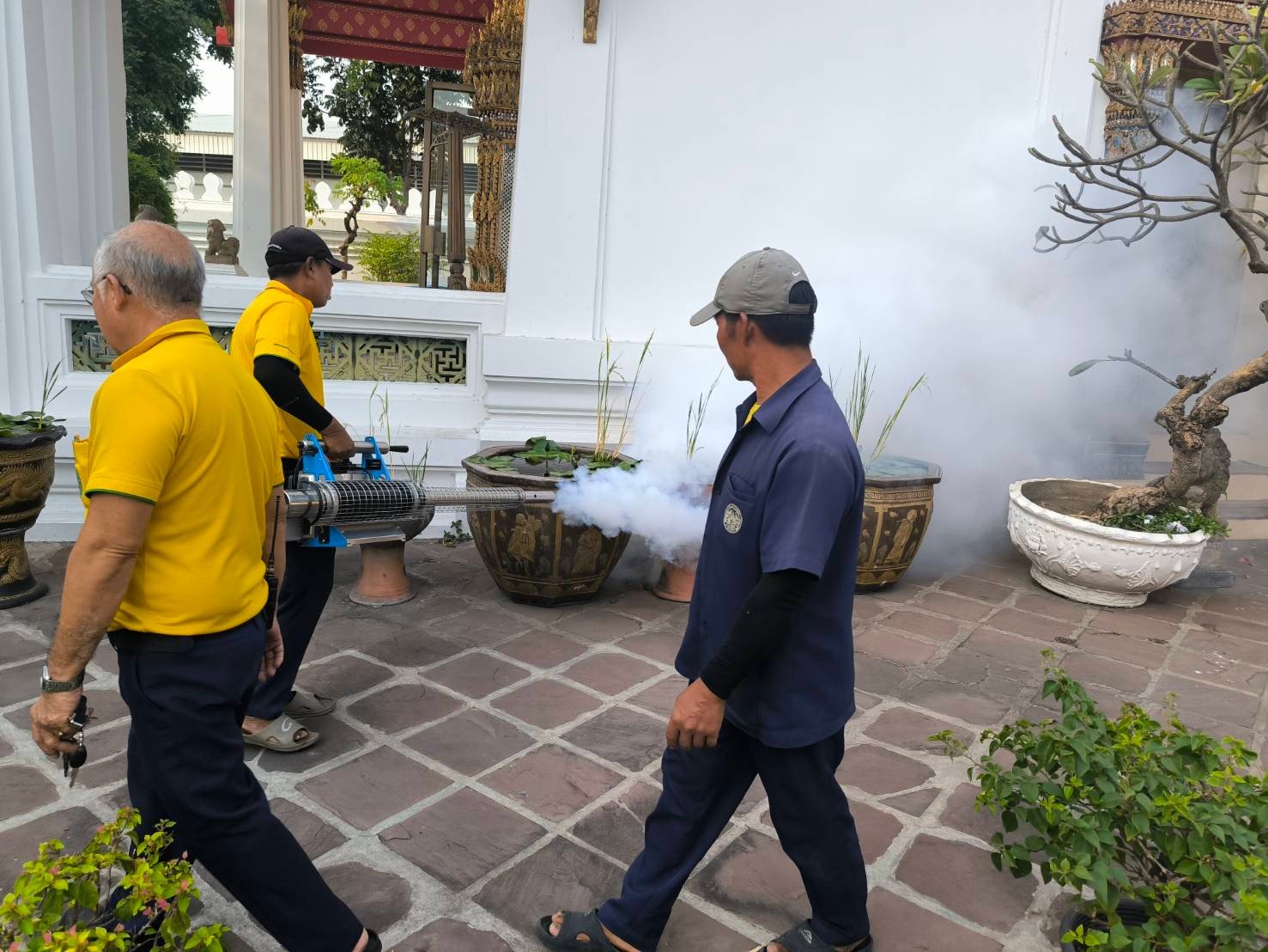 Urgent Fogging Machine Repair: Three Days Before a 12-Village Campaign, Only One of Five Foggers Still Worked