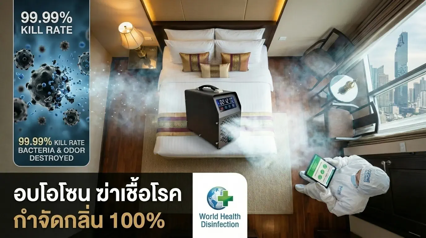 อบโอโซนฆ่าเชื้อโรค