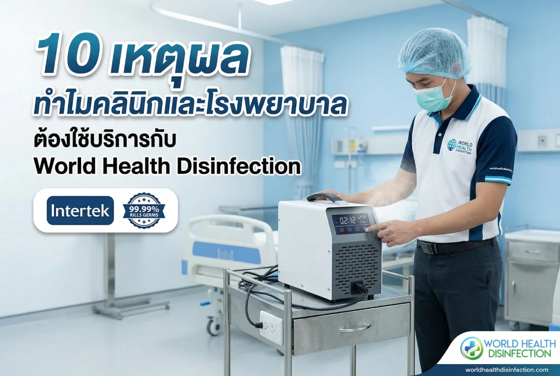 บริการอบโอโซนสำหรับคลินิก